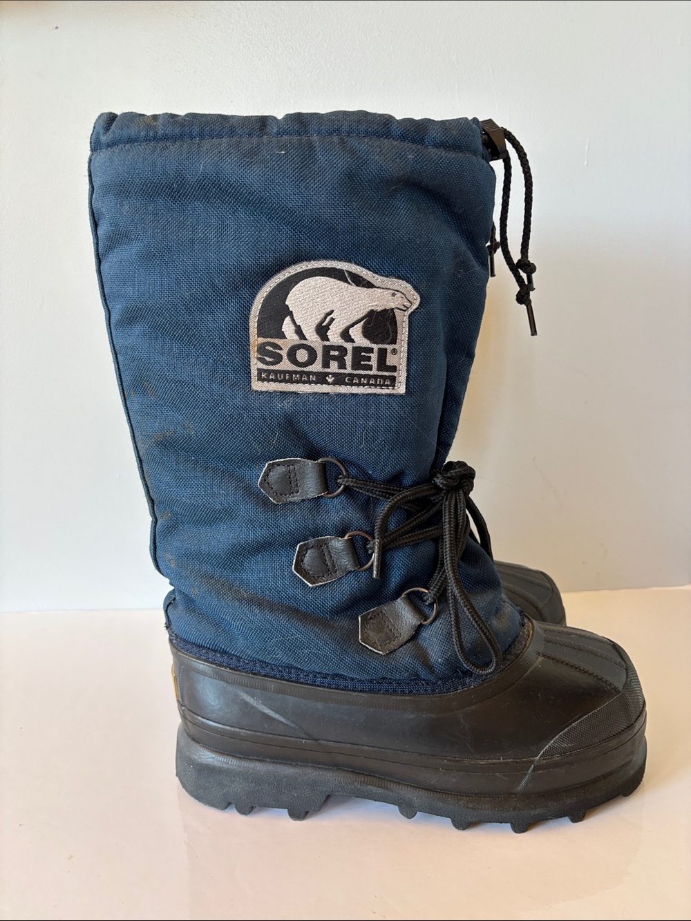 SOREL Vintage Waterproof Winter Snow Boots Lug Sole Size 6 - Picture 3 of 8